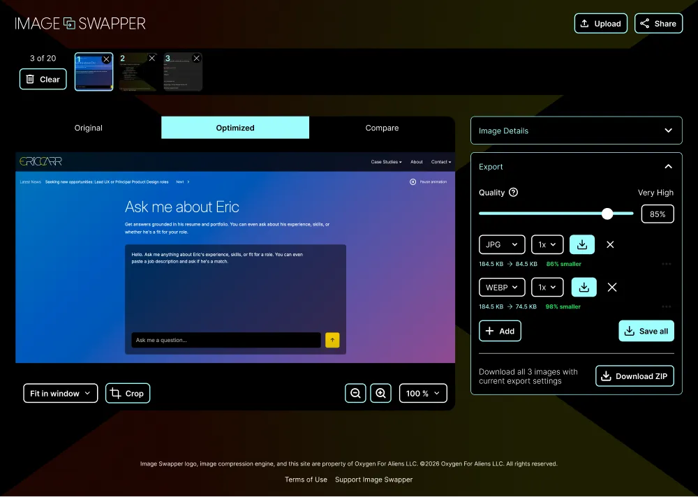 Image Swapper screenshot