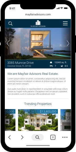 Mayfair Advisors on Mobile