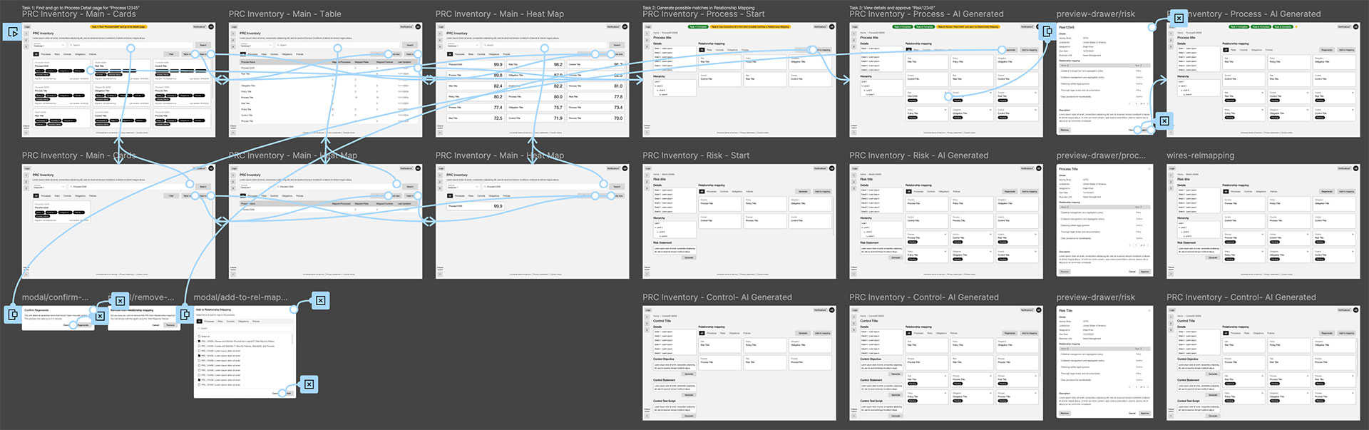 Risk Manager Low-Fidelity Prototype